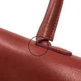 デルヴォー DELVAUX ブリヨンGM ピンク シルバー金具 レザー レディース ハンドバッグ