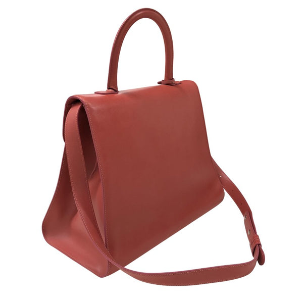 デルヴォー DELVAUX ブリヨンGM ピンク シルバー金具 レザー レディース ハンドバッグ