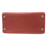 デルヴォー DELVAUX ブリヨンGM ピンク シルバー金具 レザー レディース ハンドバッグ