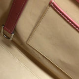 デルヴォー DELVAUX ブリヨンGM ピンク シルバー金具 レザー レディース ハンドバッグ
