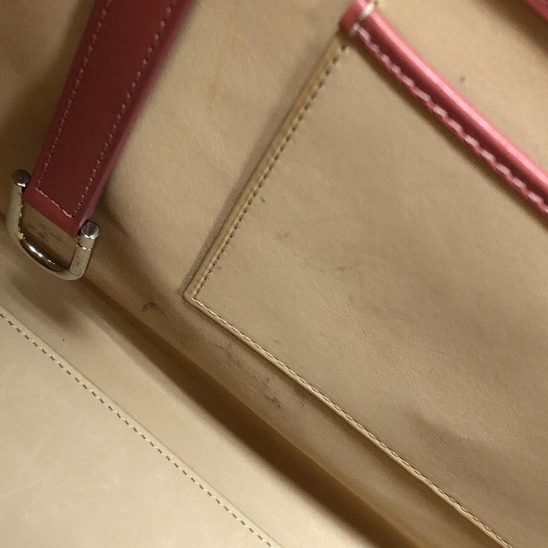 デルヴォー DELVAUX ブリヨンGM ピンク シルバー金具 レザー レディース ハンドバッグ