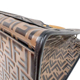 フェンディ FENDI ラナウェイショッパー 8BH351 ブラウン エンボスレザー ユニセックス ハンドバッグ