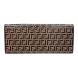 フェンディ FENDI ラナウェイショッパー 8BH351 ブラウン エンボスレザー ユニセックス ハンドバッグ