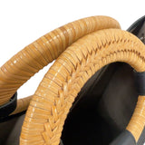 フェンディ FENDI ラナウェイショッパー 8BH351 ブラウン エンボスレザー ユニセックス ハンドバッグ