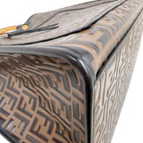 フェンディ FENDI ラナウェイショッパー 8BH351 ブラウン エンボスレザー ユニセックス ハンドバッグ