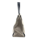 ヴァレンティノ VALENTINO VNTRロゴトートバッグ アイボリー/ブラック キャンバス レディース トートバッグ