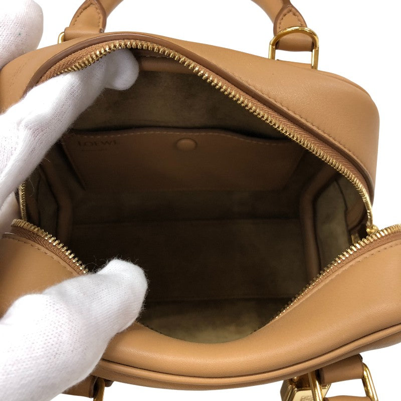 LOEWE ロエベ　ミニボストン　アマソナ　刺繍　ゴールド LOEWE（ロエベ） 【ウィンターSALE☆30%OFF】ロエベ ハンドバッグ ミニ