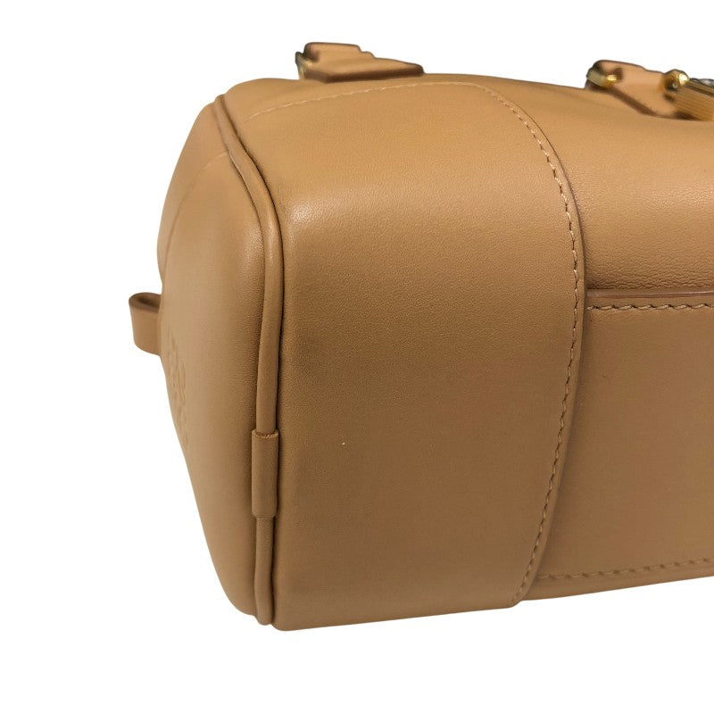 ロエベ LOEWE アマソナ16スクエア A039N21X01 ベージュ ゴールド金具