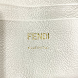 フェンディ FENDI バゲットバッグミニ 8BS017 ホワイト/ゴールド金具 レザー レディース ショルダーバッグ