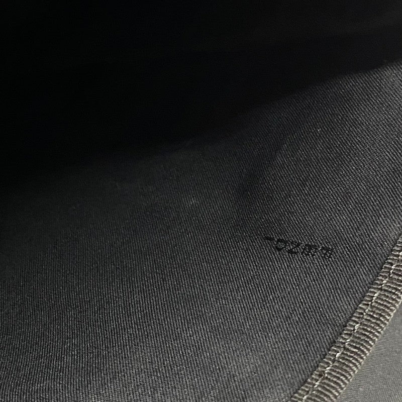 フェンディ FENDI ズッカ リュックサック 7VZ047 ブラック シルバー金具 レディース バックパック デイパック