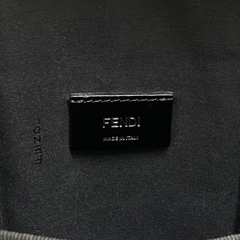 フェンディ FENDI ズッカ リュックサック 7VZ047 ブラック シルバー金具 レディース バックパック デイパック