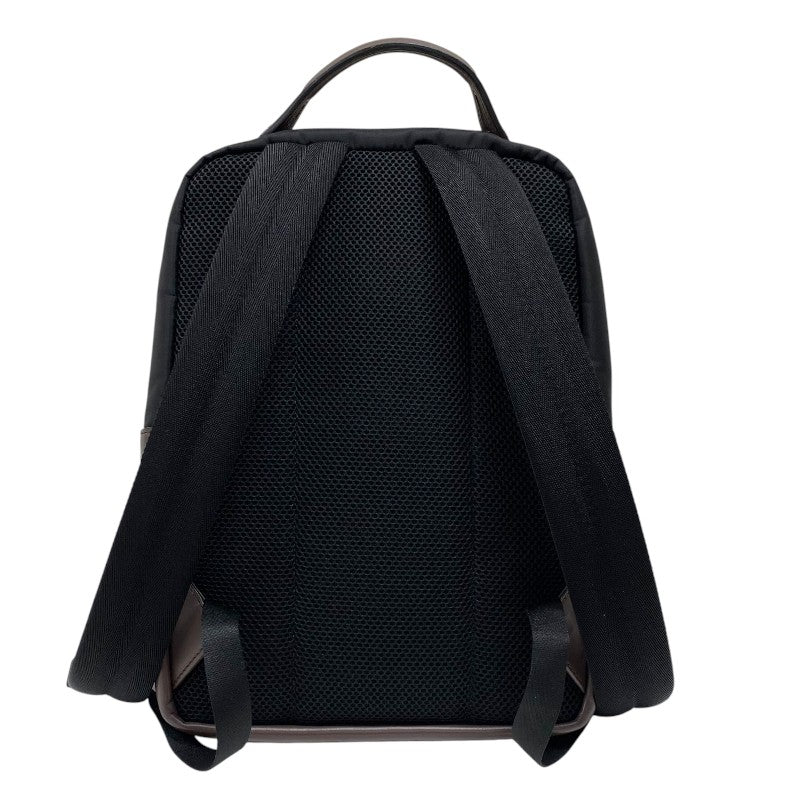 フェンディ FENDI ズッカ リュックサック 7VZ047 ブラック シルバー金具 レディース バックパック デイパック