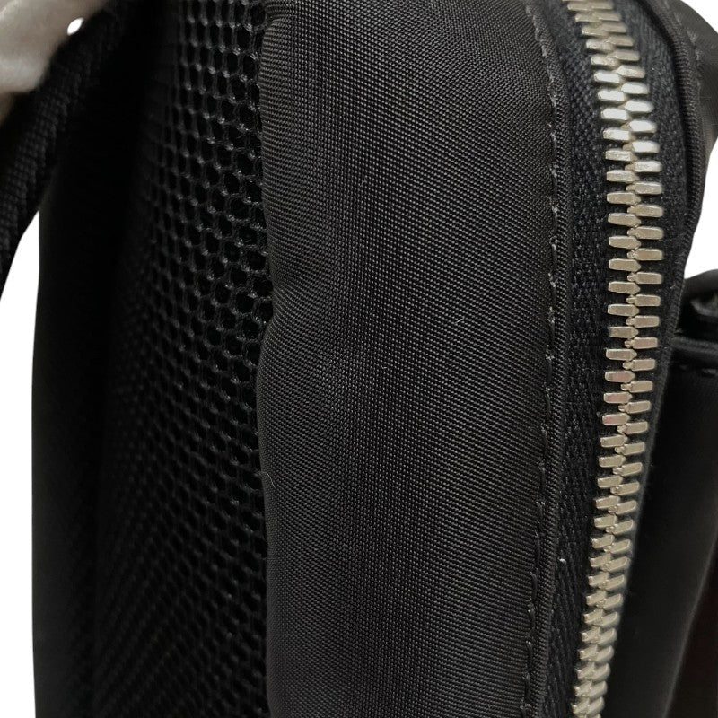 フェンディ FENDI ズッカ リュックサック 7VZ047 ブラック シルバー金具 レディース バックパック デイパック