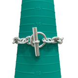 エルメス HERMES シェーヌダンクルブレスMM 16コマ シルバー SV925 ジュエリー