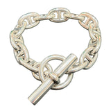 エルメス HERMES シェーヌダンクルブレスMM 13コマ シルバー SV925 ジュエリー