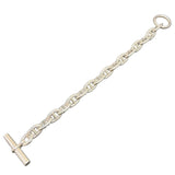 エルメス HERMES シェーヌダンクルブレスMM 16コマ シルバー SV925 ジュエリー