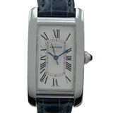 カルティエ Cartier タンクアメリカン MM WSTA0017 シルバー SS メンズ 腕時計