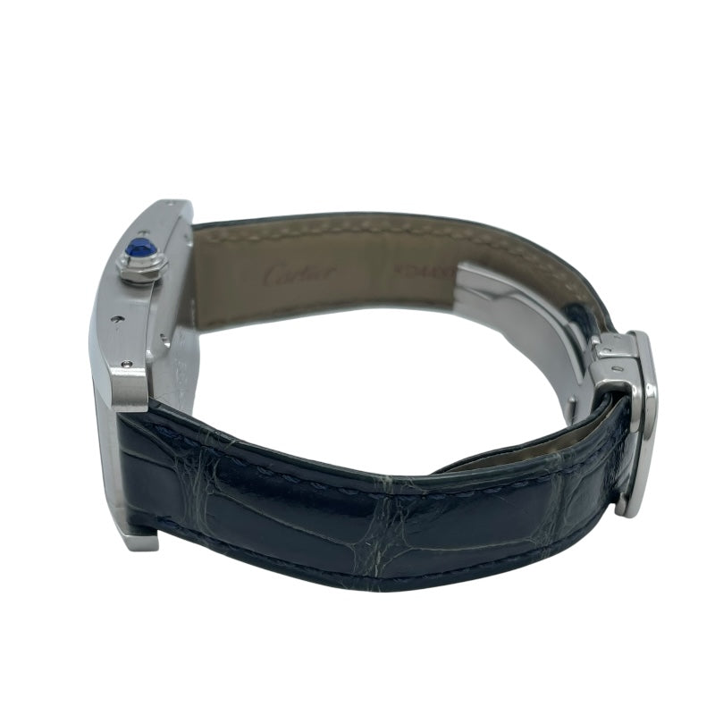 カルティエ Cartier タンクアメリカン MM WSTA0017 シルバー SS メンズ 腕時計