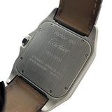 カルティエ Cartier サントス 100 LM W20076X8 ホワイト SS メンズ 腕時計