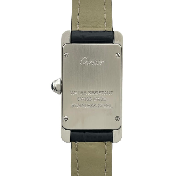 カルティエ Cartier タンクアメリカンSM WSTA0016 シルバー SS レディース 腕時計
