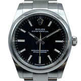 ロレックス ROLEX オイスターパーペチュアル 34 124200 ブラック SS 自動巻き メンズ 腕時計
