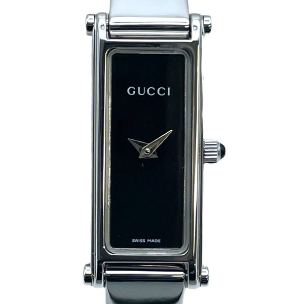 グッチ GUCCI レデイースウォッチ 1500L ブラック SS クオーツ レディース 腕時計