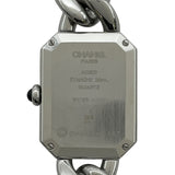 シャネル CHANEL プルミエール L H1064 ホワイトシェル SS クオーツ レディース 腕時計
