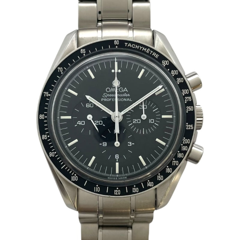 オメガ OMEGA スピードマスター プロフェッショナル ムーンウォッチ 3570.50 ブラック SS メンズ 腕時計