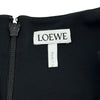 ロエベ LOEWE ノースリーブフレアワンピース S359Y09XBB ブラック レーヨン レディース ワンピース