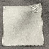 ロエベ LOEWE レザーパッチトラペーズコート S359Y01X98 ブラック ウール レディース ノーカラージャケット