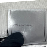 シャネル CHANEL ココマークボーダーワンピース P30885 グレー コットン レディース ワンピース