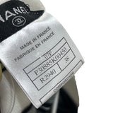 シャネル CHANEL ココマークボーダーワンピース P30885 グレー コットン レディース ワンピース