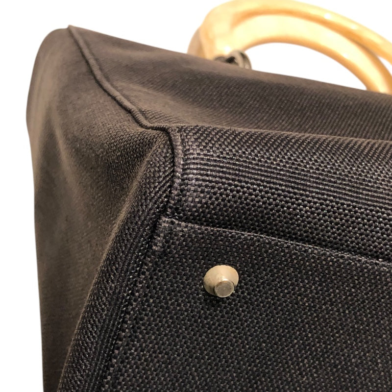 クリスチャン・ディオール Christian Dior レディディオールハンドバッグ ブラウン キャンバス レディース ハンドバッグ