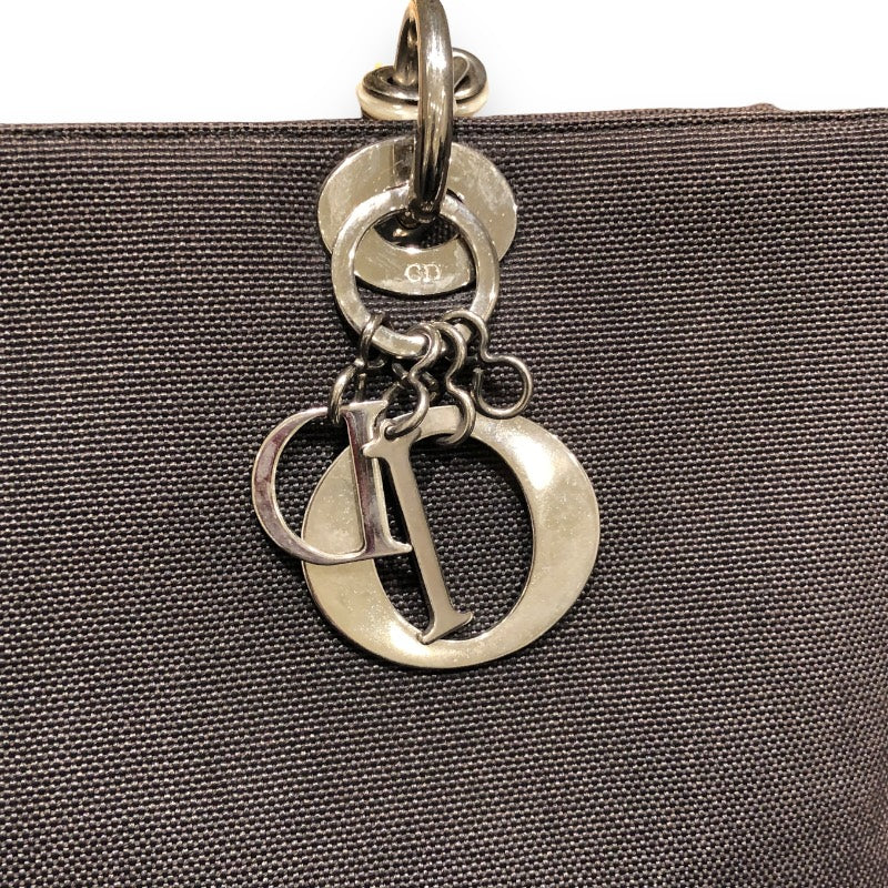 クリスチャン・ディオール Christian Dior レディディオールハンドバッグ ブラウン キャンバス レディース ハンドバッグ