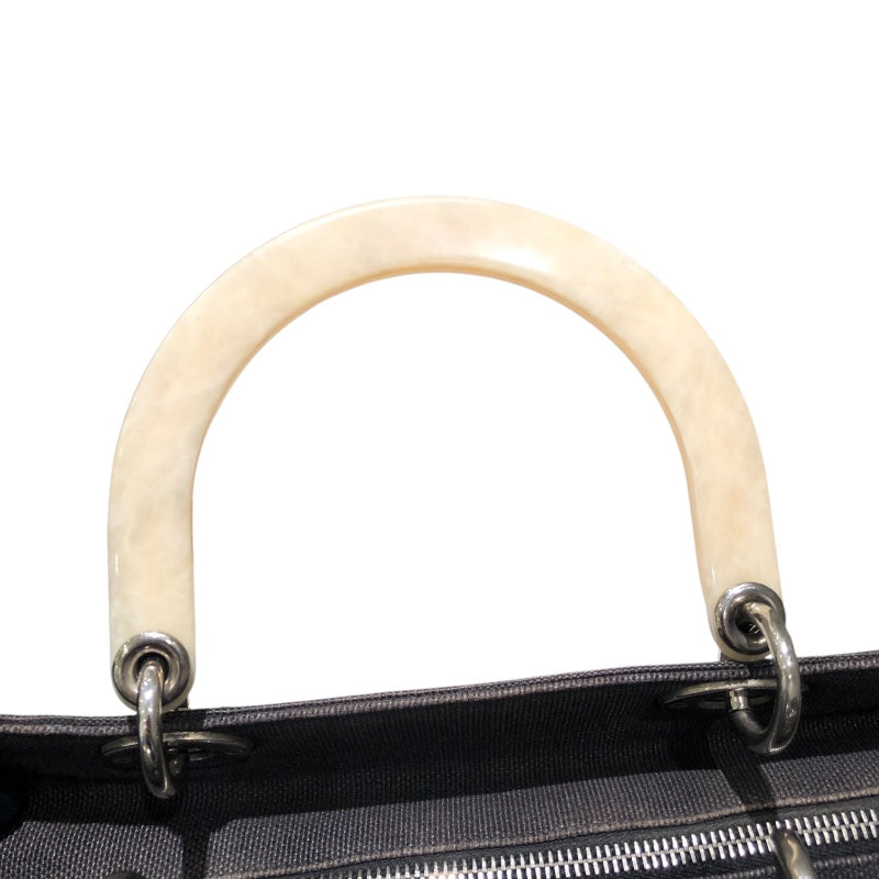 クリスチャン・ディオール Christian Dior レディディオールハンドバッグ ブラウン キャンバス レディース ハンドバッグ