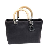 クリスチャン・ディオール Christian Dior レディディオールハンドバッグ ブラウン キャンバス レディース ハンドバッグ