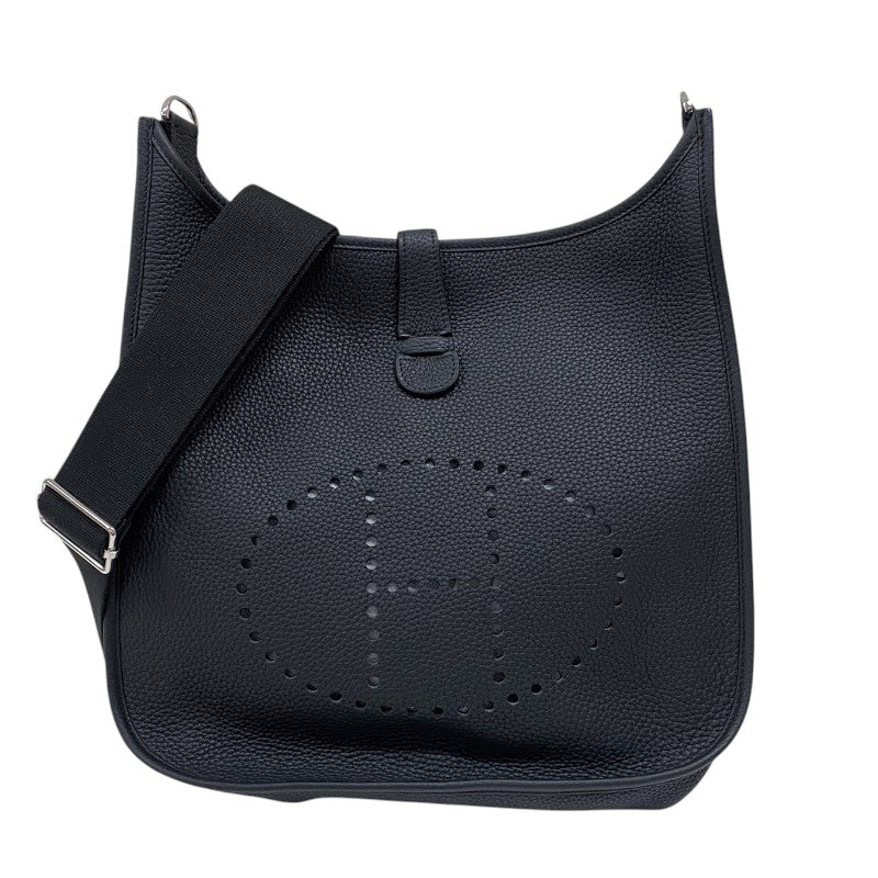 エルメス HERMES エヴリン3 GM D刻 ブラック シルバー金具 トリヨンクレマンス レディース ショルダーバッグ