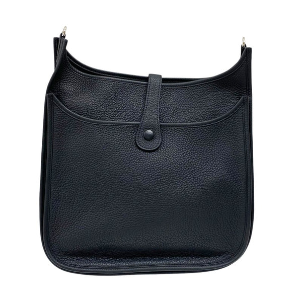 エルメス HERMES エヴリン3 GM D刻 ブラック シルバー金具 トリヨンクレマンス レディース ショルダーバッグ