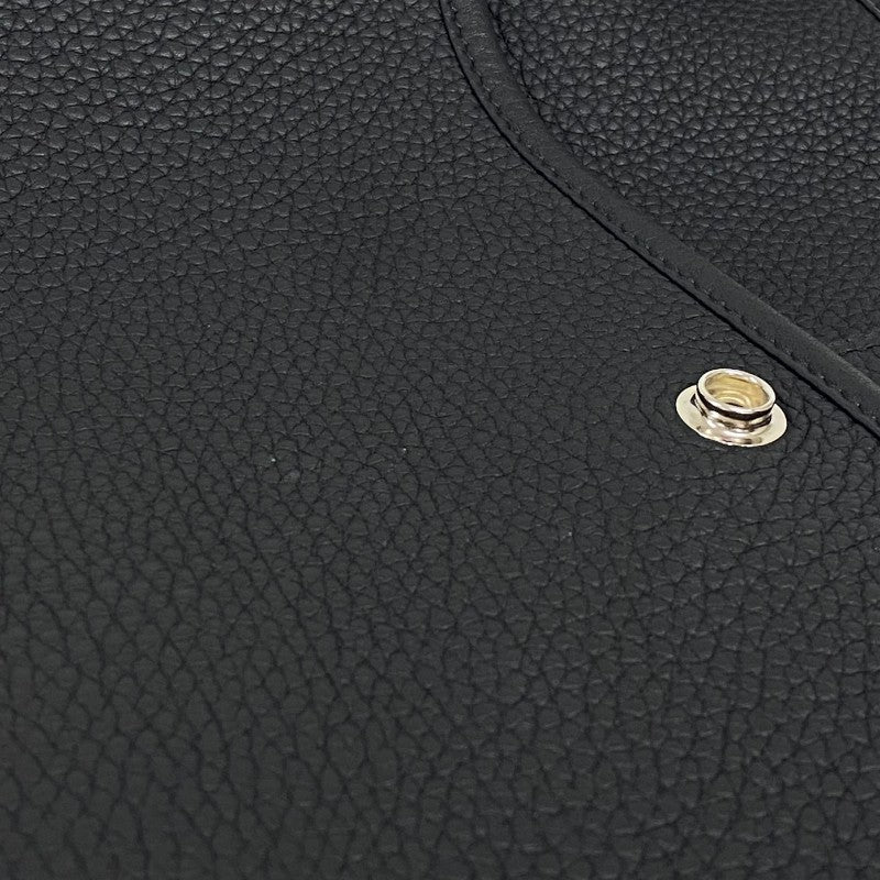 エルメス HERMES エヴリン3 GM D刻 ブラック シルバー金具 トリヨンクレマンス レディース ショルダーバッグ