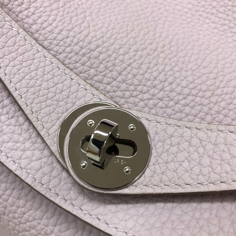 エルメス HERMES リンディ26 ヴェルソ B刻印 モーヴペール/ナタ　シルバー金具 トリヨンクレマンス レディース ショルダーバッグ