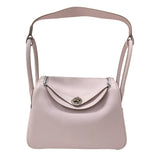 エルメス HERMES リンディ26 ヴェルソ B刻印 モーヴペール/ナタ　シルバー金具 トリヨンクレマンス レディース ショルダーバッグ