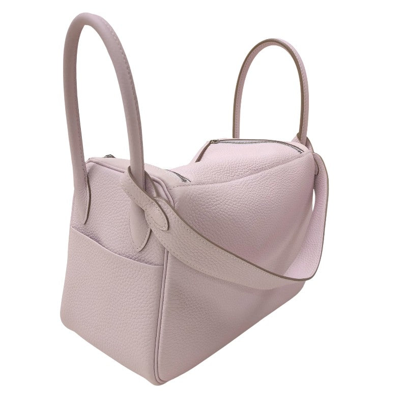 エルメス HERMES リンディ26 ヴェルソ B刻印 モーヴペール/ナタ　シルバー金具 トリヨンクレマンス レディース ショルダーバッグ