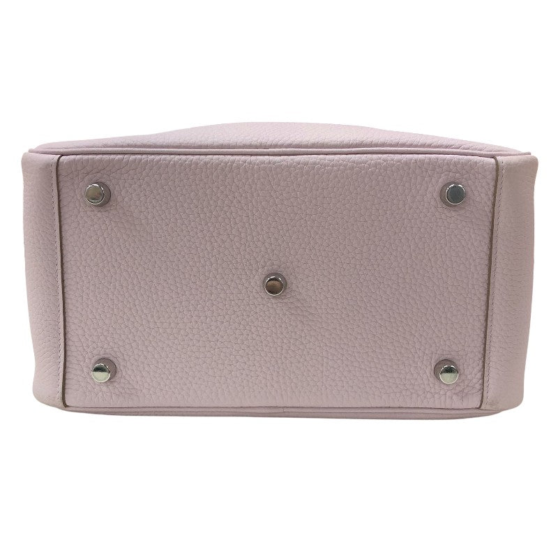 エルメス HERMES リンディ26 ヴェルソ B刻印 モーヴペール/ナタ　シルバー金具 トリヨンクレマンス レディース ショルダーバッグ