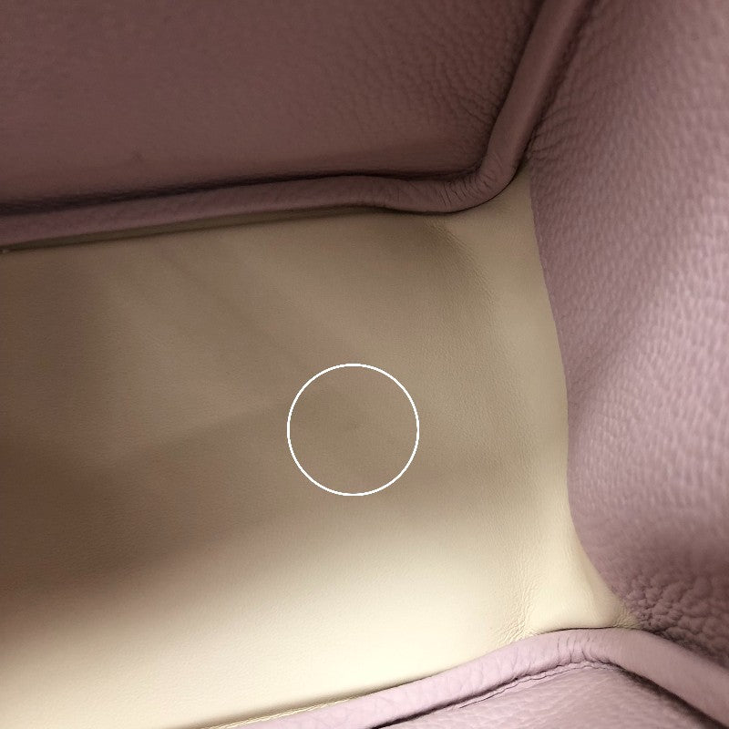 エルメス HERMES リンディ26 ヴェルソ B刻印 モーヴペール/ナタ　シルバー金具 トリヨンクレマンス レディース ショルダーバッグ