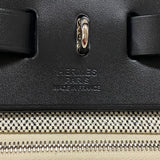 エルメス HERMES エールバッグジップPM U刻 トワル ハンター レディース ショルダーバッグ ハンドバッグ