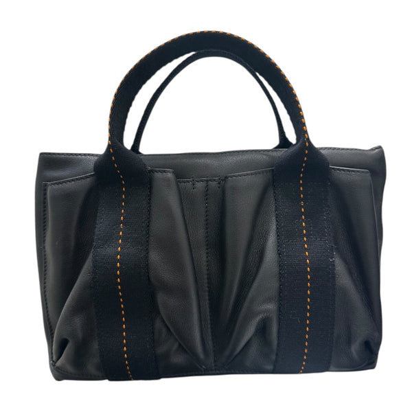エルメス HERMES キャタバン　ホリゾンタルPM ブラック ヴォーデルマ ユニセックス ハンドバッグ