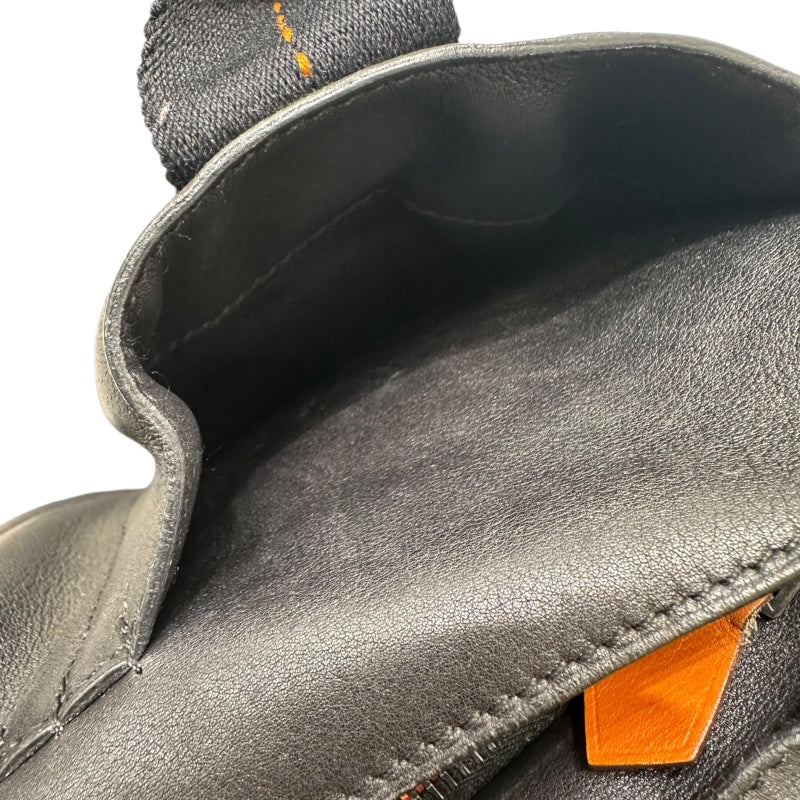 エルメス HERMES キャタバン　ホリゾンタルPM ブラック ヴォーデルマ ユニセックス ハンドバッグ