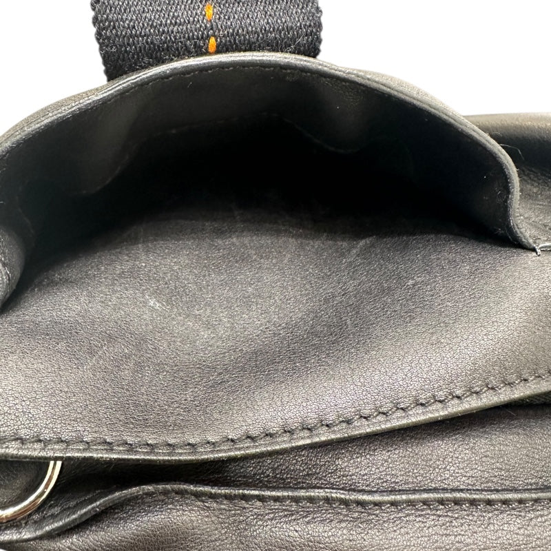エルメス HERMES キャタバン　ホリゾンタルPM ブラック ヴォーデルマ ユニセックス ハンドバッグ