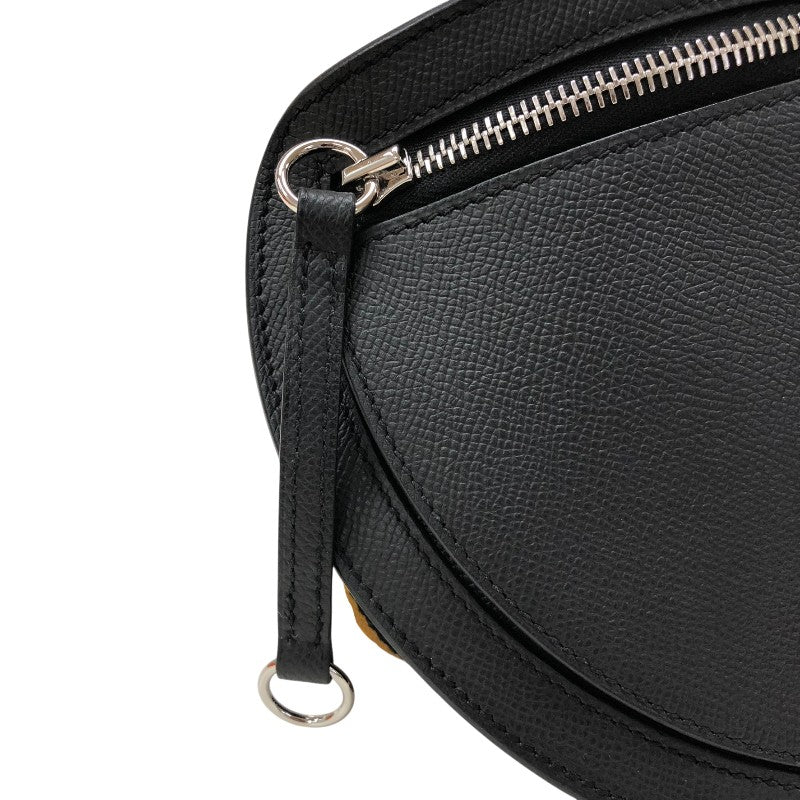 エルメス HERMES プティット・コース B刻 ブラック シルバー金具 エプソン レディース ショルダーバッグ
