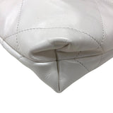 シャネル CHANEL CHANEL22ミニバッグ AS3980 ホワイト ゴールド金具 シャイニーカーフ レディース ショルダーバッグ